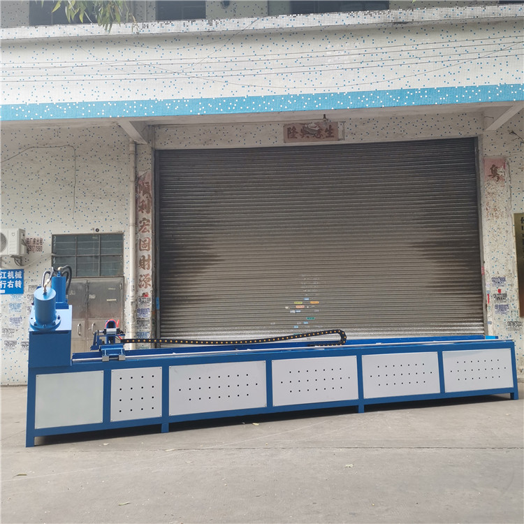 高速液壓方管沖斷機(jī) 鐵方管切斷機(jī)械模具 不銹鋼防盜網(wǎng)沖孔機(jī)原始圖片3