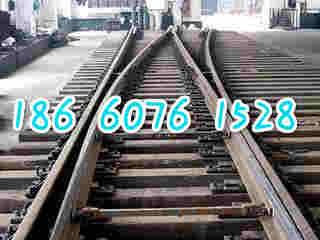 ZDK630-4-15單開道岔，軌道用軌道專用岔尖單開道岔,左開輕軌岔道原始圖片3