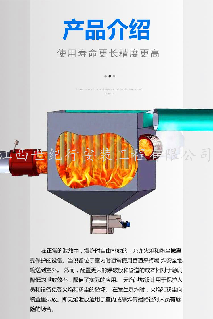 SJ-WY型無焰泄爆裝置(圓形)