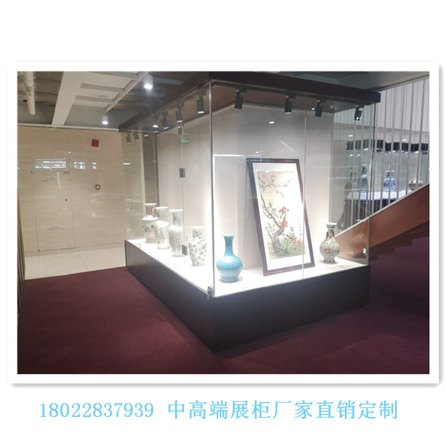 供應(yīng)博物館展示柜gd木制烤漆文物古董展柜訂做原始圖片3