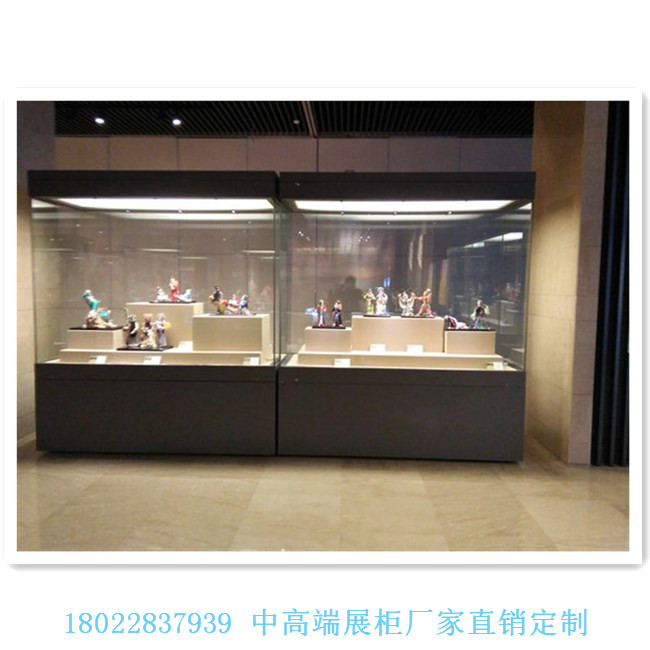 深圳展覽館展柜生產(chǎn)商供應(yīng)自動升降博物館俯視柜展示柜定制