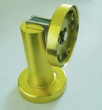 DS011 Zinc Alloy Cannon Door Absorbs Sand Gold