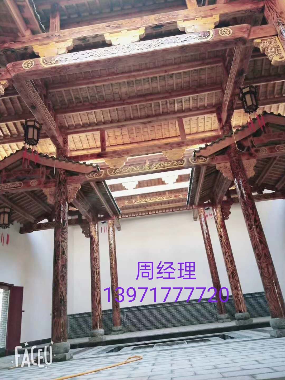 北京古建门楼-仿古祠堂-仿古寺庙 