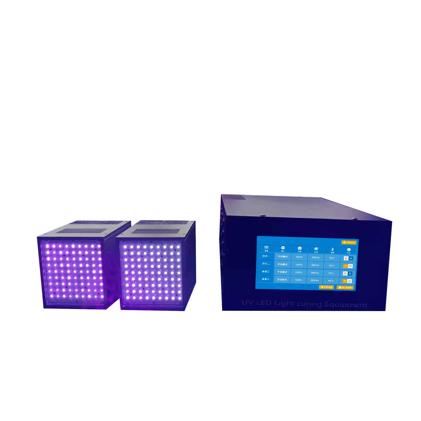 UVLED面光源100-100 UVLED光固無影膠UV膠水固化