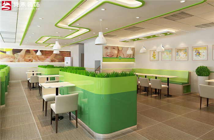 濟南餐飲連鎖店加盟店快餐店裝修設(shè)計公司