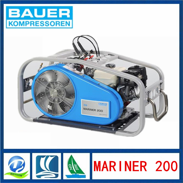 德國BAUER寶華MARINER 200-E電機(jī)380V充氣泵 呼吸空氣壓縮機(jī)