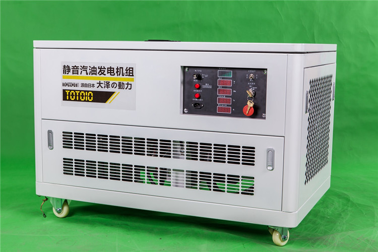 內燃式10KW靜音汽油發電機原始圖片2