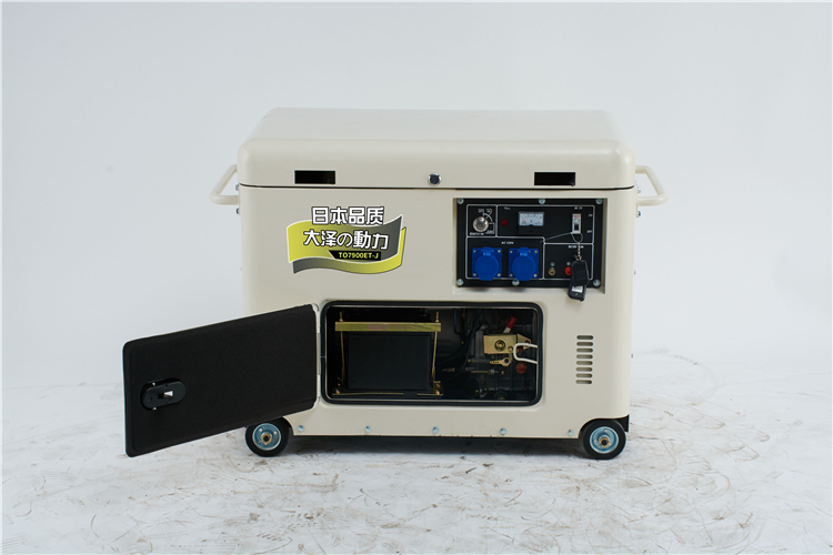 7KW發電機全銅柴油