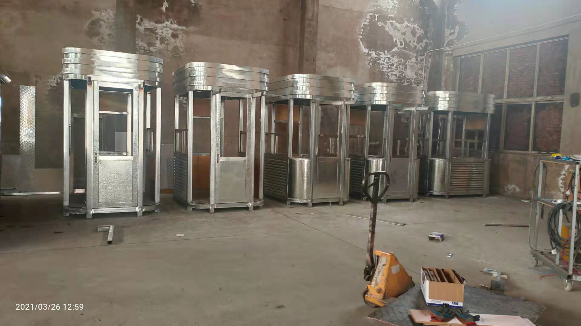 遼陽景區售貨崗亭-遼陽農村自建別墅-出入口值班站臺生產廠家