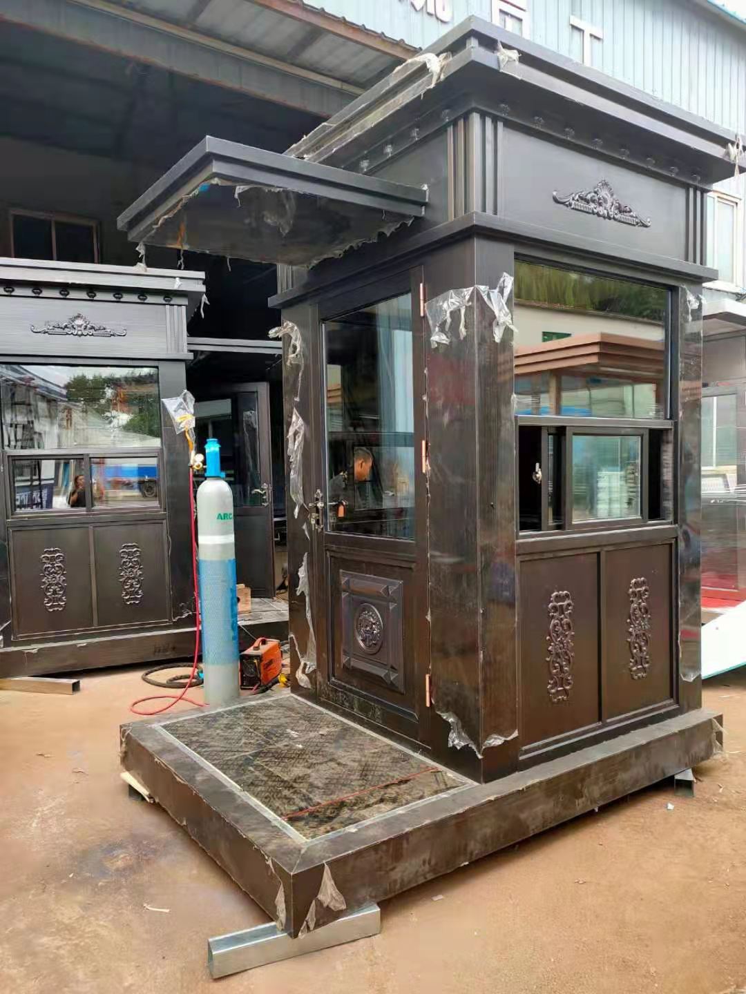 遼陽景區售貨崗亭-遼陽農村自建別墅-出入口值班站臺生產廠家