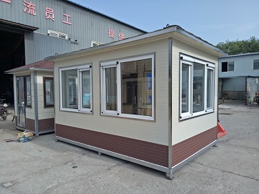 吉林門衛(wèi)崗?fù)?通化單位活動房-高速公路值班崗?fù)?形象站臺等原始圖片3