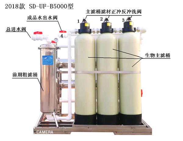 舒得B5000食堂用地下水過濾凈水器