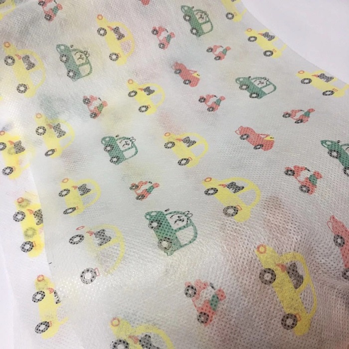 廠家批發PP彩色印花無紡布 聚丙烯pp紡粘無紡布