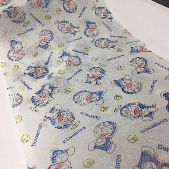 廠家批發PP彩色印花無紡布 聚丙烯pp紡粘無紡布