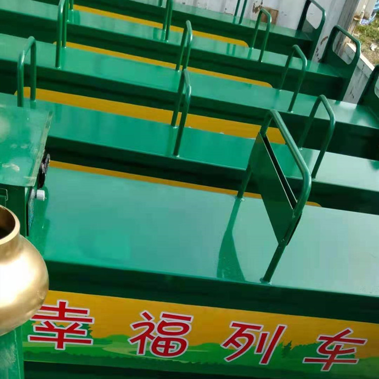 軌道網紅火車景區觀光火車花海火車軌道火車網紅蒸汽仿古小火車