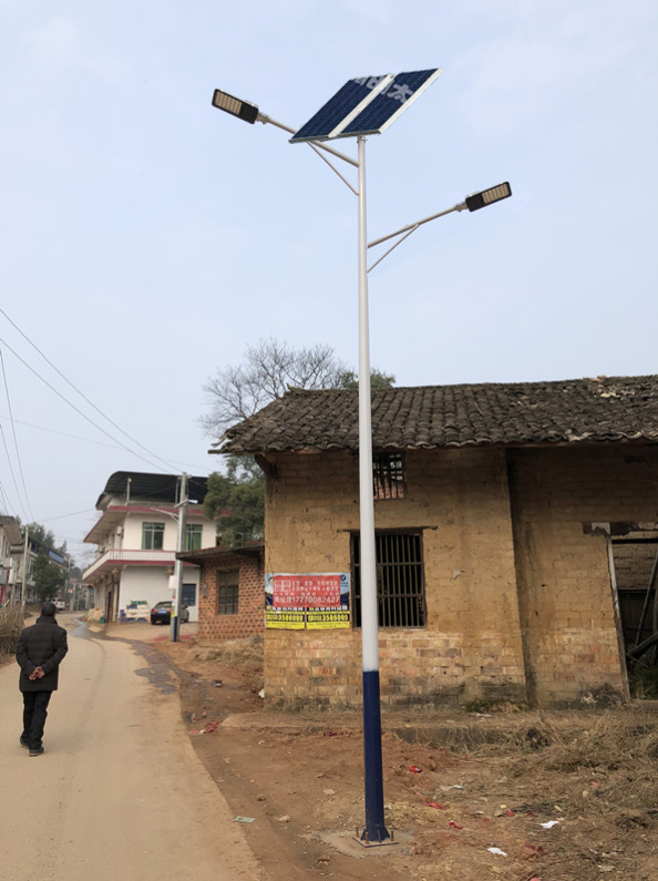 led太阳能路灯厂家 节能一体化太阳能路灯 农村太阳能感应灯定制