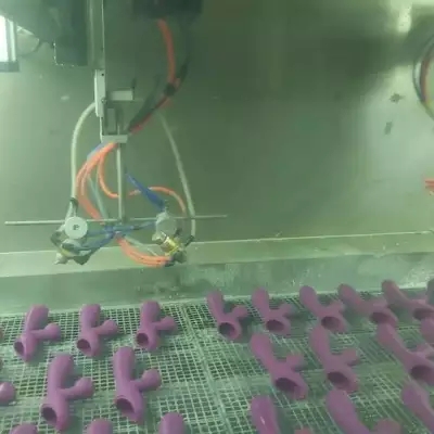 硅膠表帶成人用品噴油設備原始圖片3