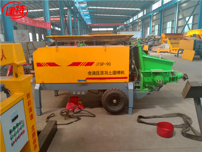 供應(yīng)建特JTSP90型-液壓混凝土濕噴機(jī)-22kw功率