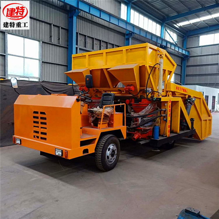 供應建特JPG-S2型一拖二雙斗-隧道混凝土噴漿車
