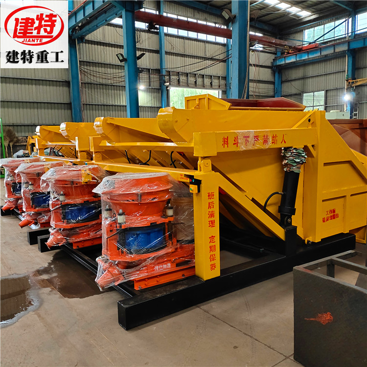供應建特重工D2型一拖二單斗-吊裝噴漿機原始圖片3
